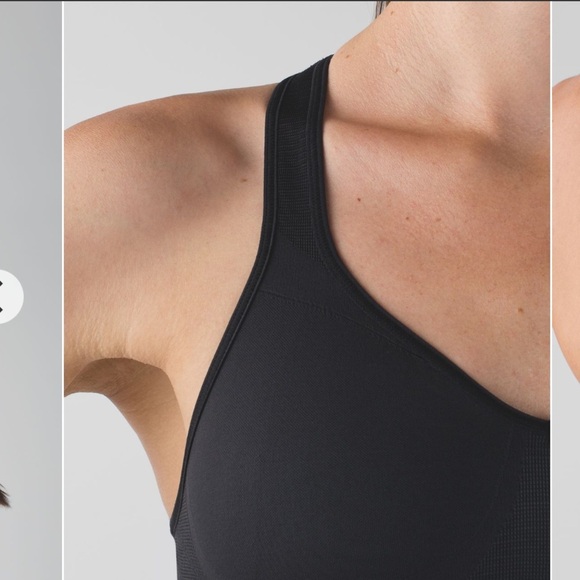Lululemon Go Steady Bra Black Size 2 - Picture 3 of 11